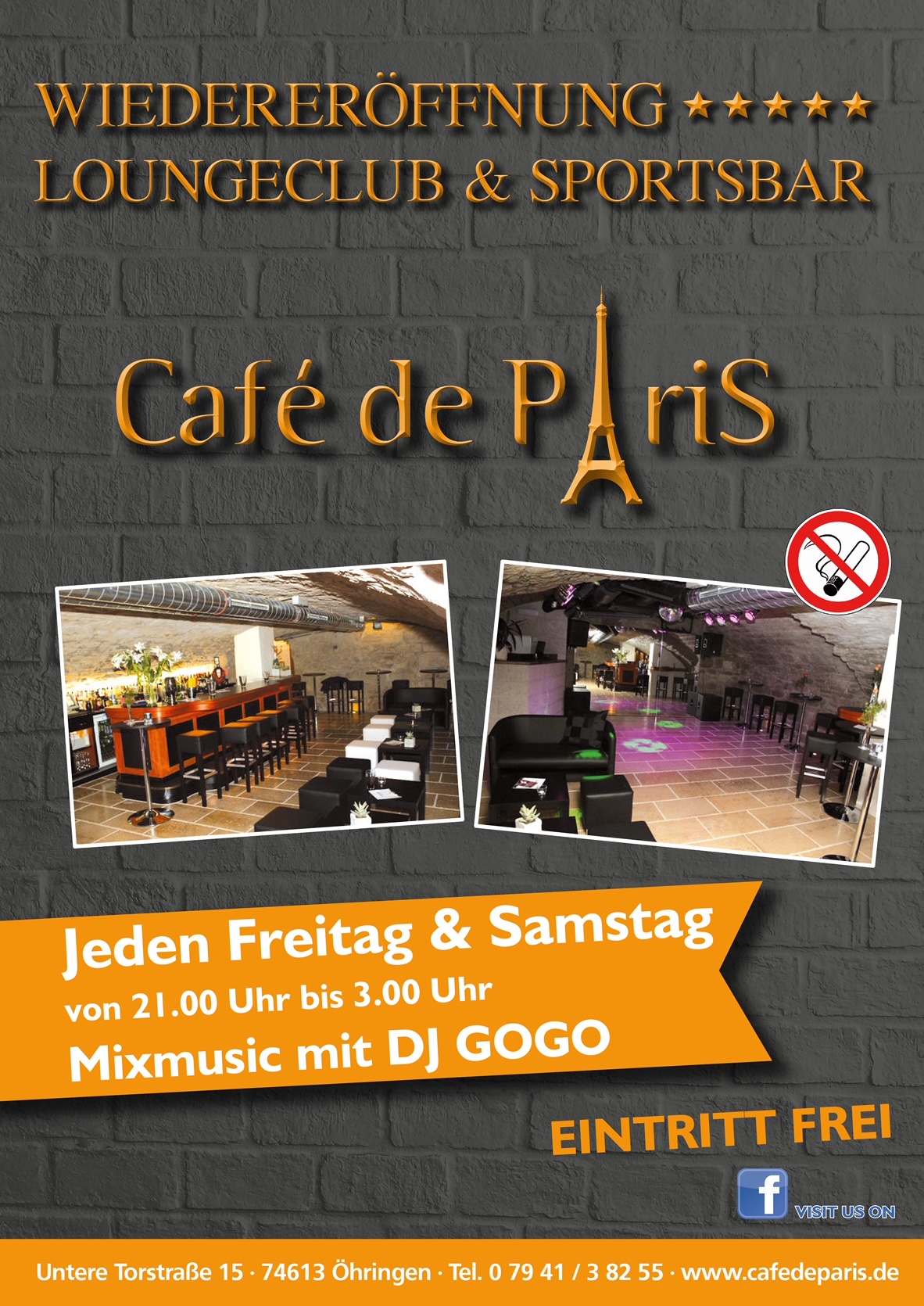 Wiedereröffnung Loungeclub & Sportsbar